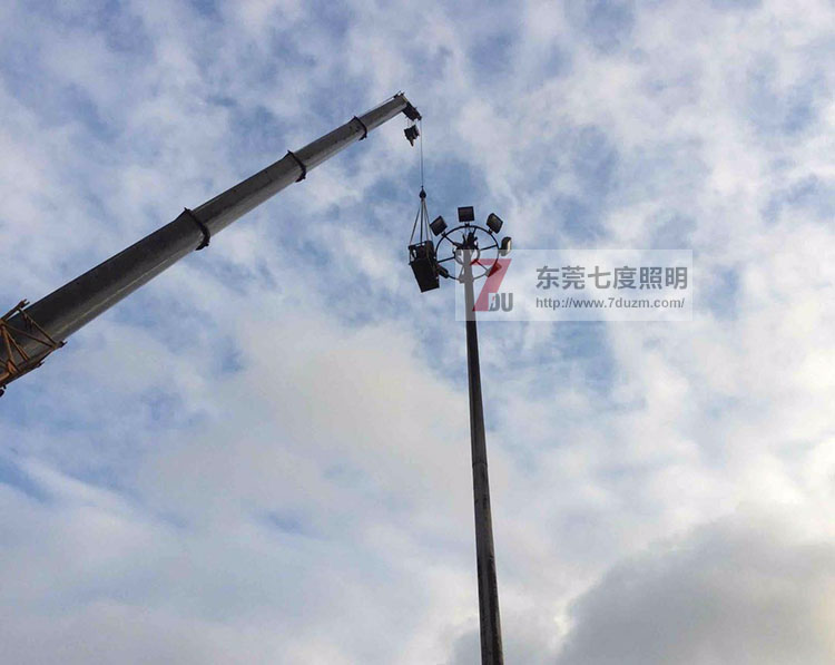 东莞91香蕉视频在线下载照明LED91香蕉APP污安装现场图片